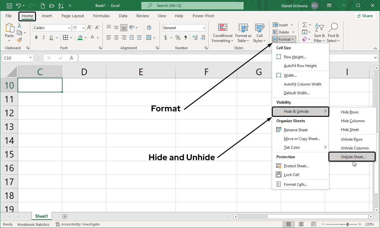 unhide-worksheet