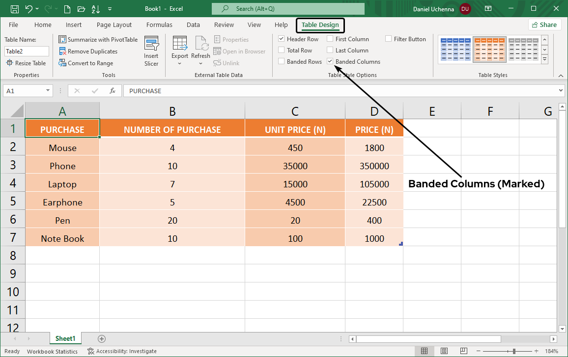 formatting-tables