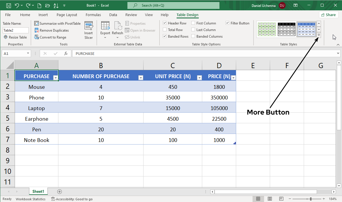 formatting-tables