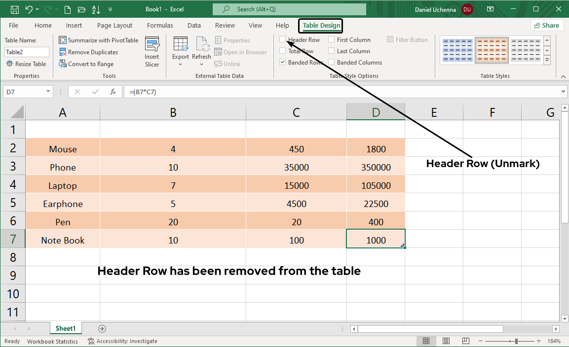 formatting-tables