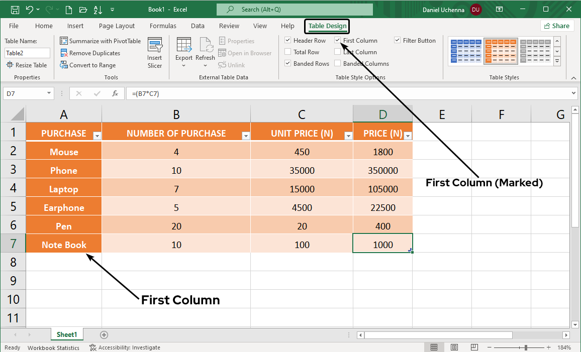 formatting-tables
