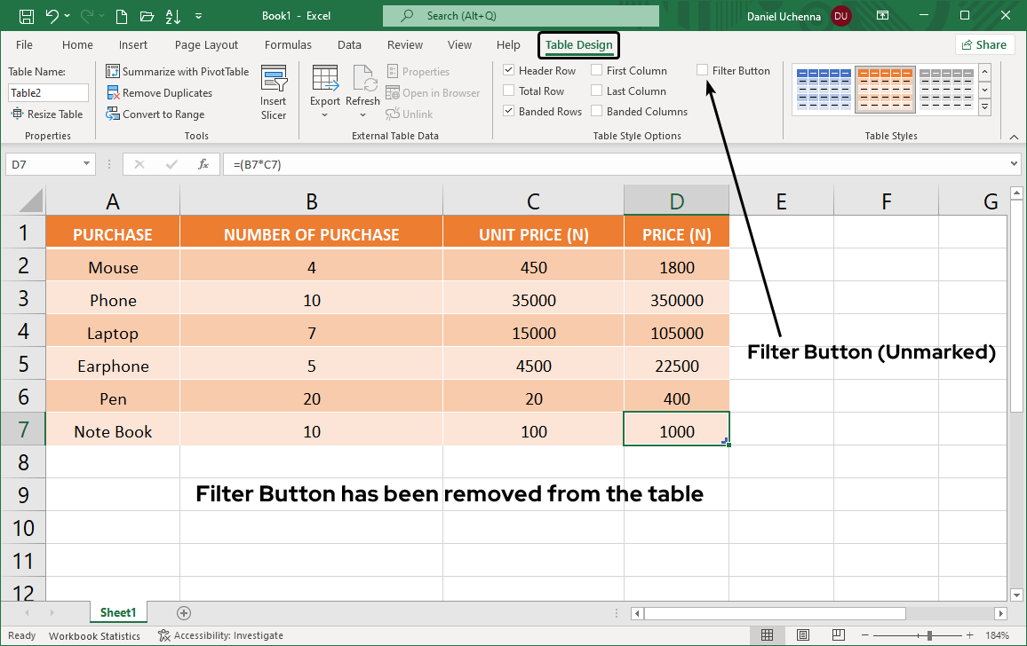 formatting-tables