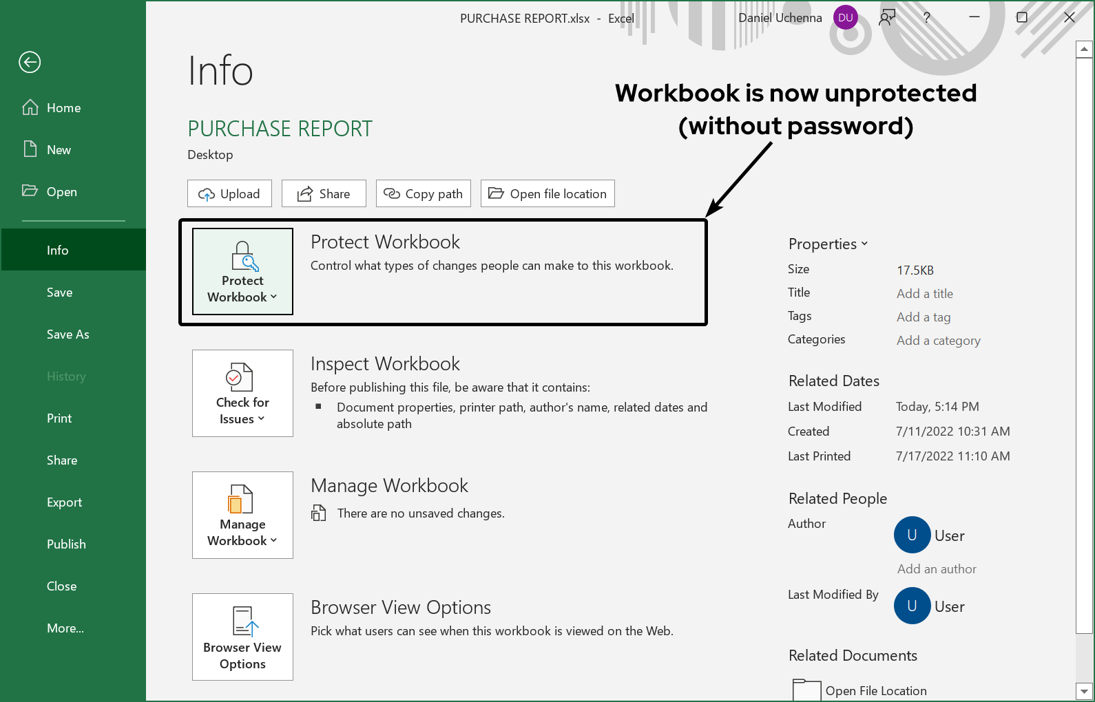 remove-password-from-workbook