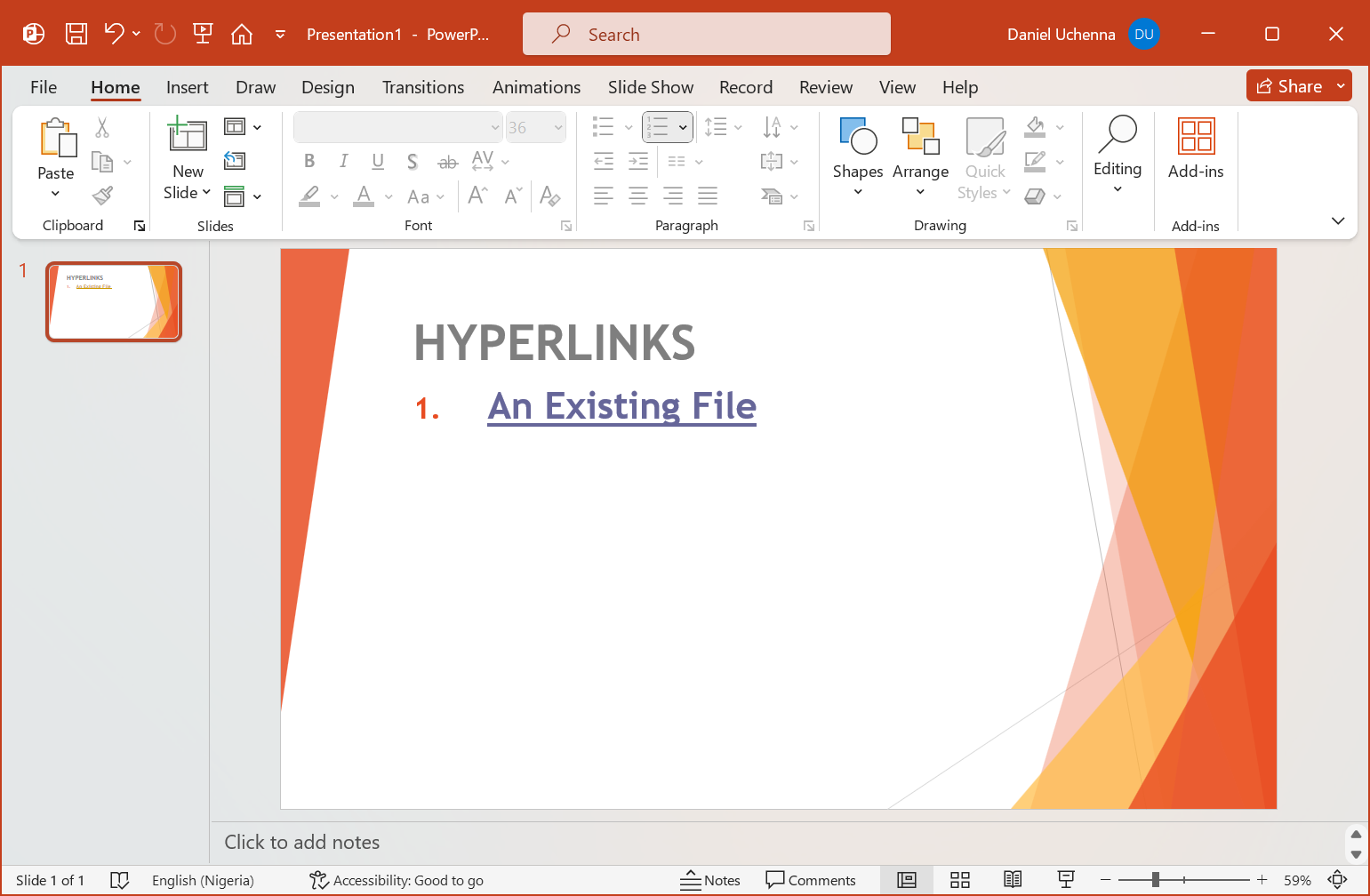 hyperlinks