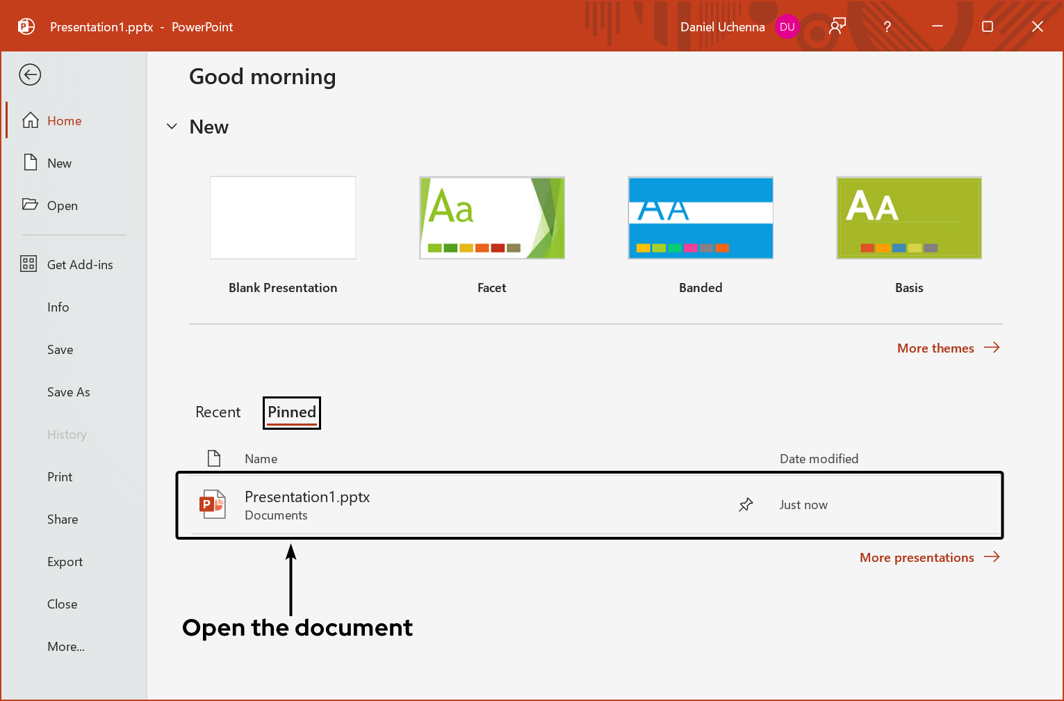 remove-password-from-presentation-document