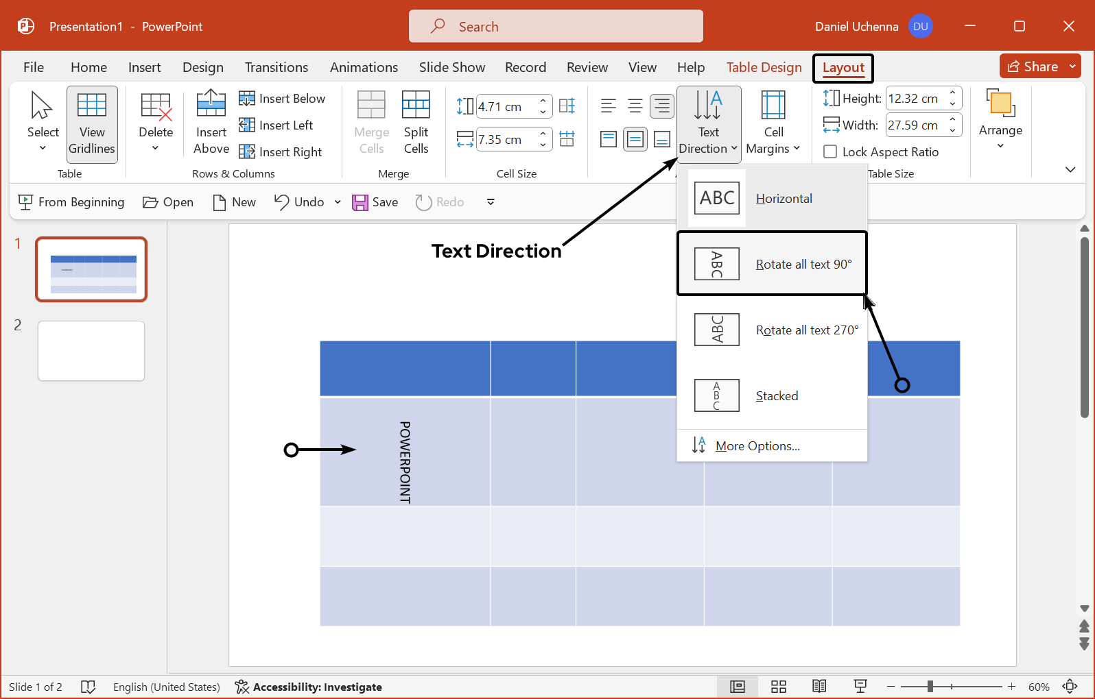 tables-text-direction