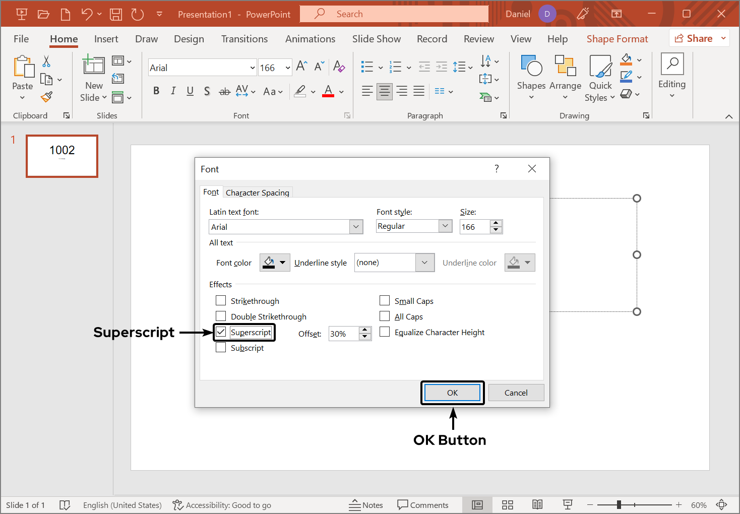 applying-superscript
