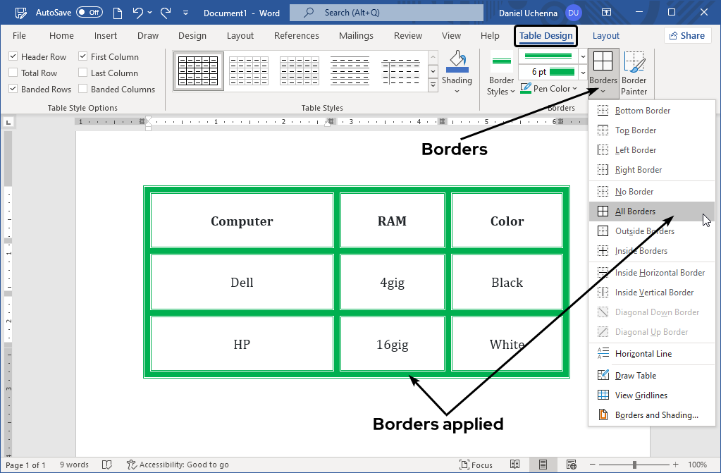 table-border-styles-and-color